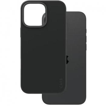 Funda CARE PanzerGlass Fashion Negra con MagSafe para iPhone 16 Pro Max