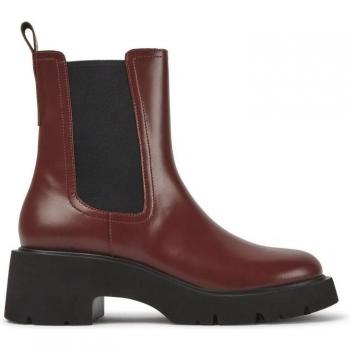 Camper Milah Burgundy Elegant Comfort Boots for Women