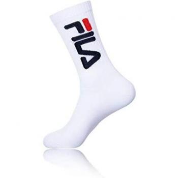 Fila F9598 Unisex, Calcetín Mujer, Blanco, 43-46