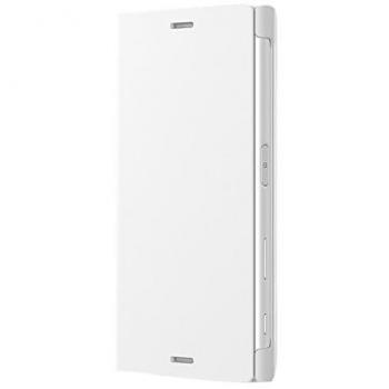 Sony - Funda con soporte para Xperia XZ Premium, color negro, modelo 1307-2499, blanco, X Compact