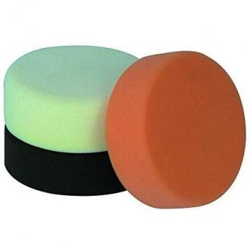 Juego de esponja para pulir Carpoint, mediana, blanda, extra blanda, 150 mm (3 piezas)
