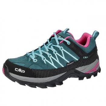Zapatillas de Senderismo CMP Rigel Low WP para Mujer - Color Azul - Talla 41