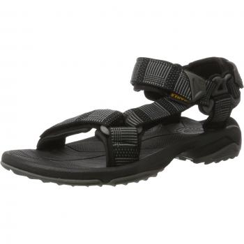 Teva Terra Fi Lite M's - Sandalias de material sintético hombre, Negro