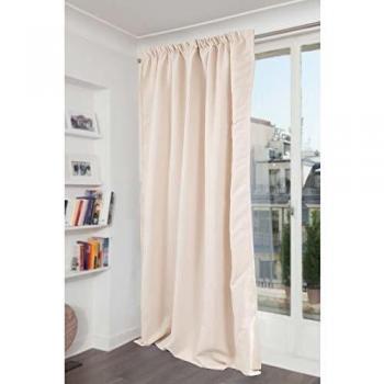 Cortina Moondream 3-en-1 Antirruido y Aislante Térmico Beige Coquille 140x260 cm