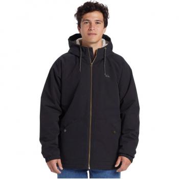 Chaqueta Quiksilver Final Call - Negra - XL - Resistente al Agua, Regular Fit