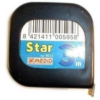 Flexómetro Compacto Medid 2M x 13mm Sin Freno Modelo 9002