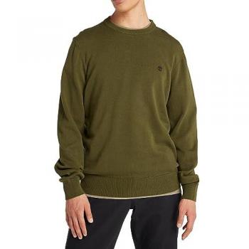 Jersey de Algodón Orgánico Sostenible Timberland Williams River Verde Oliva XXL