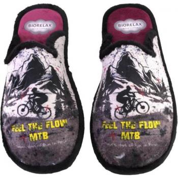 Zapatillas de casa de hombre COSDAM 1427 23 negras