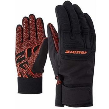 Ziener Gloves Garim Guantes Esquí, Hombre, Orange Spice, 7,5