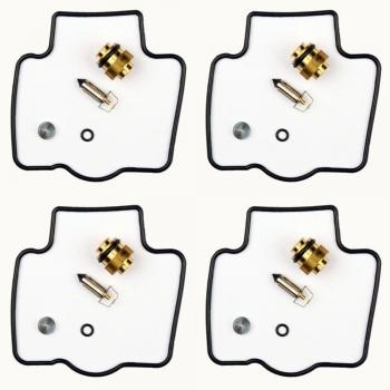 4x Kit di riparazione carburatori guarnizione per Kawasaki ZZR 600 ZX 600 D E