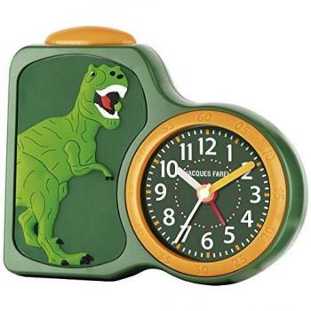 Reloj despertador de niños Jacques Farel ACB 06DINO-G Dino Green
