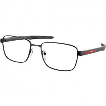 Gafas Graduadas Prada Linea Rossa PS 54OV 1BO1O1, Lentes Recetados Para Hombre, Color Negro, Tamaño 57