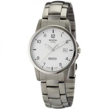 Reloj de Hombre Boccia Titanium 3625-03, 36mm, Acero Inoxidable, Resistente al Agua 5ATM