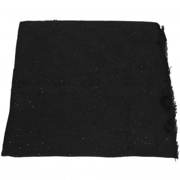 Liu Jo Stylish Silky Scarf, Black, Female, Size: ONE SIZE