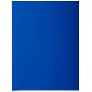 Paquete de 50 Subcarpetas con 1 solapa ROCK'S 210 g/m2, tamaño DIN A4, color azul
