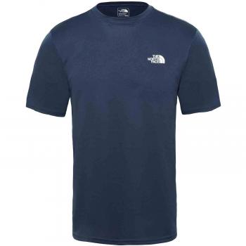 The North Face Flex II S/S Camiseta de Manga Corta para Hombre, Urban Navy/TNF White, L