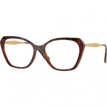 Vogue Eyewear VO5522 2386 Women's Geometric Havana Tortoiseshell Blue Light Blocking Eyeglasses