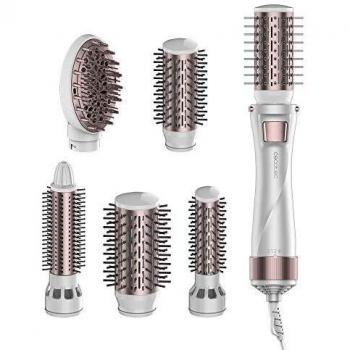 Cecotec Bamba Ceramiccare 5 In 1 Gyro Cepillo de Aire Multifunción 1000W con Tecnología Iónica y 5 Accesorios Intercambiables