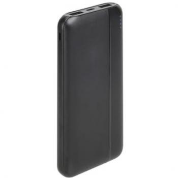 Batería Externa Rivacase VA2031 10000 mAh, Carga Rápida, Entrada/Salida Tipo C, 2 Puertos USB, Compatible con iPhone y Android