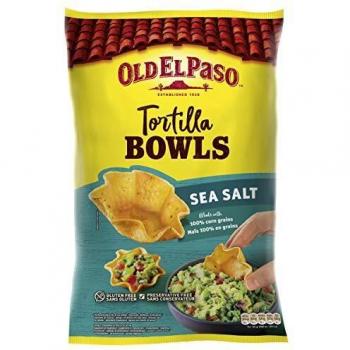 Old El Paso Nachos Bowls de Maíz, 150g