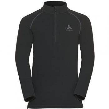 Odlo Forro Polar Rigi con Media Cremallera para Niño en Color Negro (Talla 128)