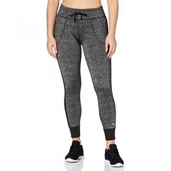 PUMA Explosive Heather 7/8 Tights Pantalón, Mujer, Negro, XS