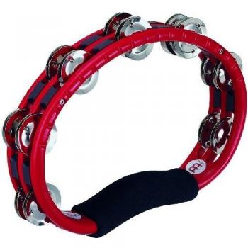 Meinl Hand Held Tambourine Steel Jingles - Red TMT1R