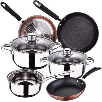 Batería de cocina Cassel con juego Sarténes Moma