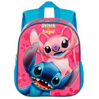3D Stitch Match Kids Backpack - Pink, 31 cm
