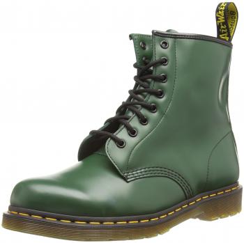 Botines Mujer Dr. Martens 1460 Smooth Verde Talla 42 Unisex