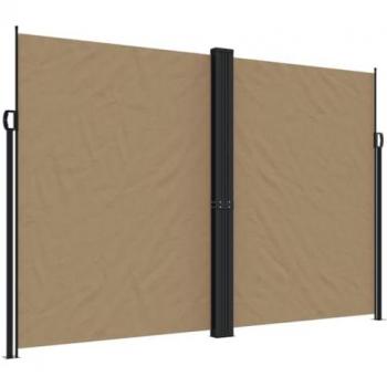 Retractable Side Awning Taupe 220x1200 cm