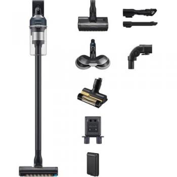 Aspiradora Escoba Samsung Jet 85 Wet&Clean 580W Sin Bolsa Azul, Batería Extraíble y Accesorios Incluidos