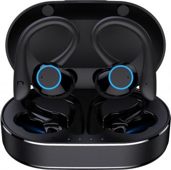Auriculares TWS Bluetooth Inalámbricos con Control Táctil, Micrófono, Deportivos, Impermeables y Estéreo 9D