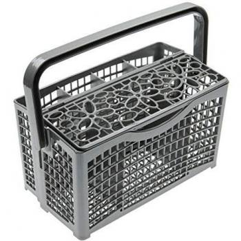 Cesta de Cubiertos Universal Divisible para Lavavajillas Miele, Bosch, Siemens - 23 x 13 cm, Decoración Floral