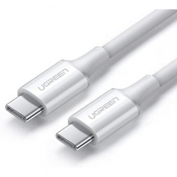 Cable USB-C a USB-C de carga rápida 1m 100W Power Delivery blanco