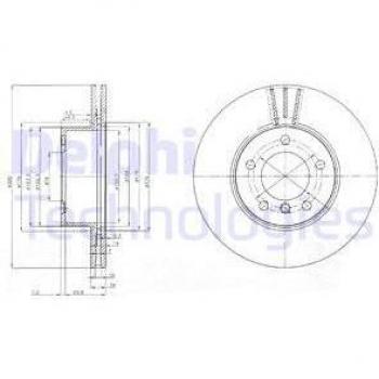 Disco de freno DELPHI BG3998C