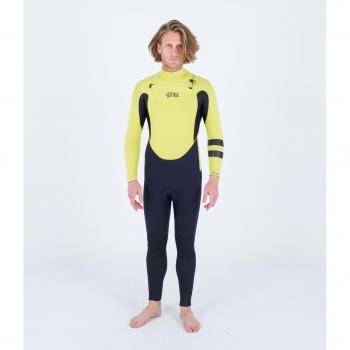 Traje de Neopreno Hurley Plus 4/3mm con Cremallera Frontal y Mangas Largas - Hombre