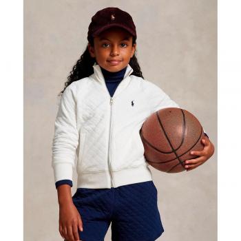 Chaqueta de niña con cremallera en crudo - Polo Ralph Lauren
