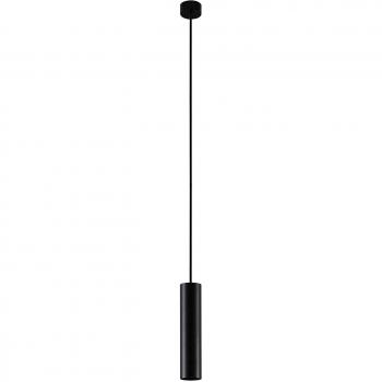 Lámpara colgante moderna 'Ejona' de aluminio negro, altura 27 cm, dimmable, GU10