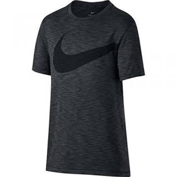 Nike B NK Brthe SS Hyper GFX Camiseta, Niños, Negro