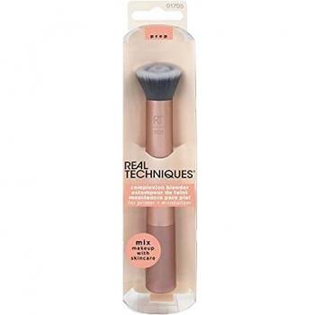 Real Techniques - Brocha para mezclar y extender bases de maquillaje e hidratantes con color