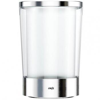 Emsa Flow Slim Botella Refrescador, Acero Inoxidable, Transparente