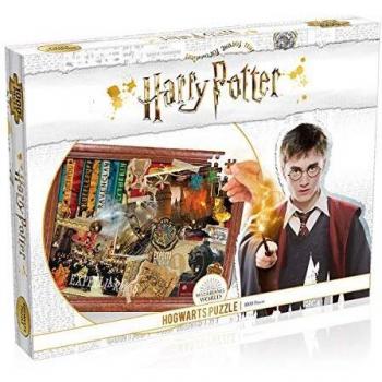Winning Moves Puzzle 1.000 PCS Harry Potter Hogwarts, Color 1000 Piezas
