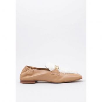 Mocasín Plano para Mujer Briana Marrón de Sandra Fontán