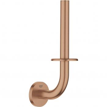 Soporte de papel higiénico de repuesto GROHE Essentials en acabado cepillado Warm Sunset - comodidad y estilo convenientes