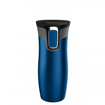 Contigo - West Loop Vaso Térmico, color azul mónaco mate, 470 ml