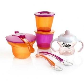 Tommee Tippee Explora - Juego de destete, color rosa