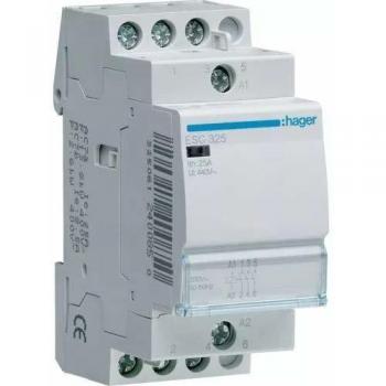 Hager ESC325 Contactor, 25A, 3NA, 230V