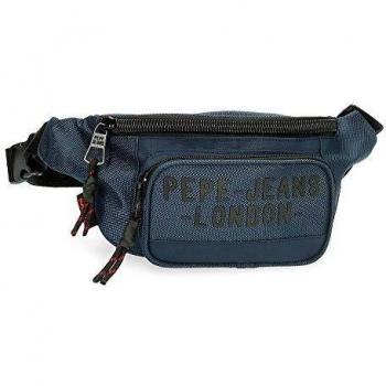 Pepe Jeans Bromley Riñonera Azul 35x15x5 cms Poliéster
