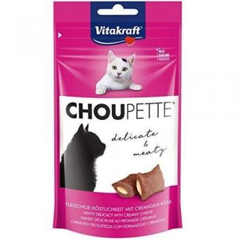 Vitakraft Choupette® Snacks de Queso para Gatos - Pack Económico 3 x 40 g